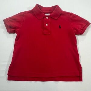 Ralph Lauren 24M Red Pony Polo Shirt